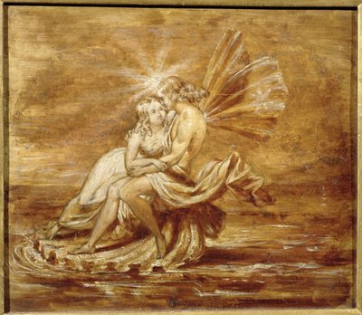 Fate su una conchiglia da Joseph Noel Paton